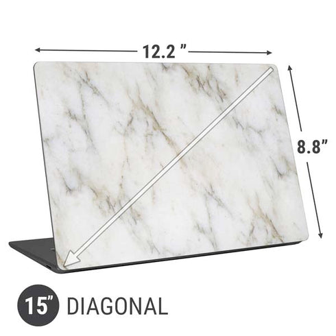 Ivory Taupe Universal Laptop 15in (12.2 x 8.8in) Skin