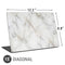 Ivory Taupe Universal Laptop 15in (12.2 x 8.8in) Skin