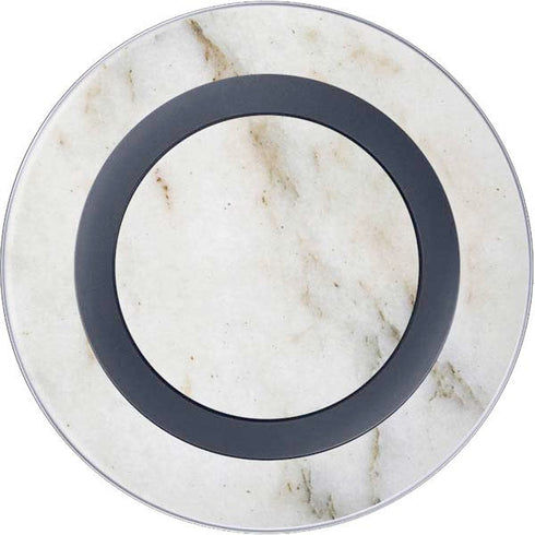 Ivory Taupe Wireless Charger Skin