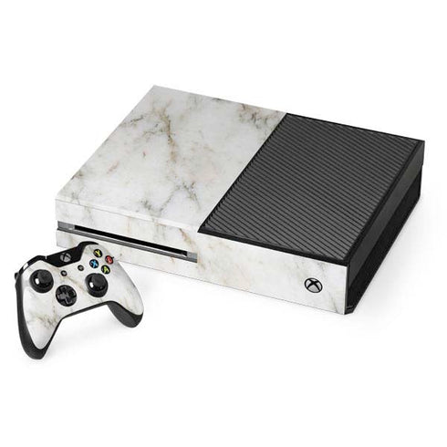 Ivory Taupe Xbox One Console and Controller Bundle Skin