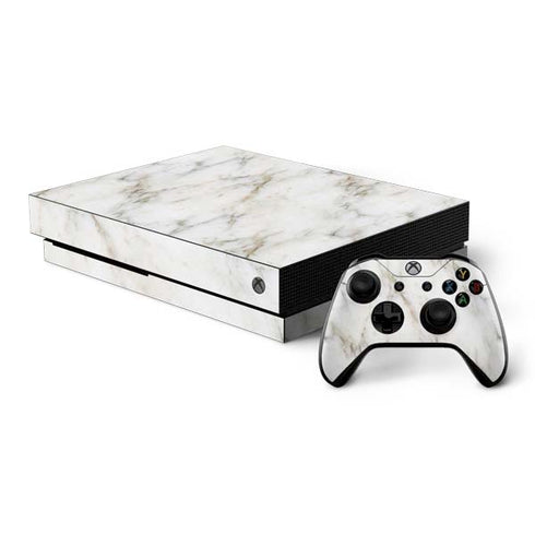 Ivory Taupe Xbox One X Bundle Skin