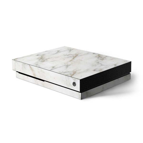 Ivory Taupe Xbox One X Console Skin