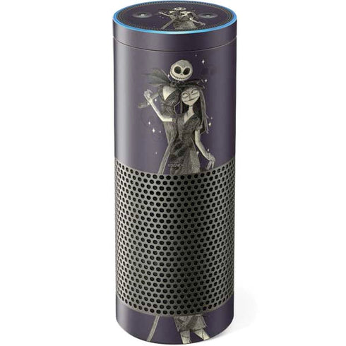 Disney The Nightmare Before Christmas Jack and Sally Art Amazon Echo Skin