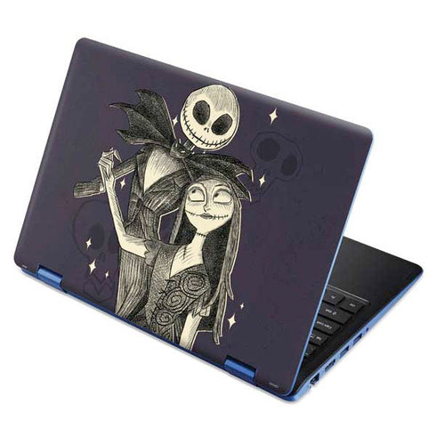 Disney The Nightmare Before Christmas Jack and Sally Art Aspire R11 11.6in Skin