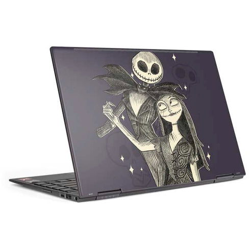 Disney The Nightmare Before Christmas Jack and Sally Art HP Envy Skin