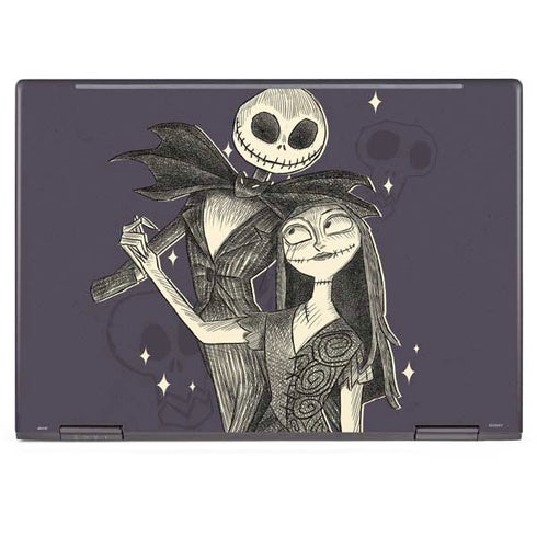 Disney The Nightmare Before Christmas Jack and Sally Art HP Envy Skin