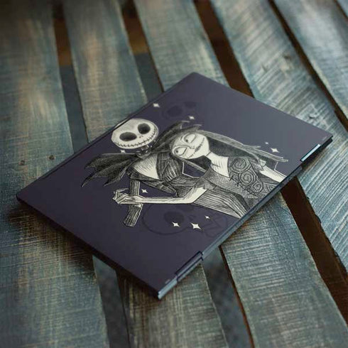 Disney The Nightmare Before Christmas Jack and Sally Art HP Envy Skin