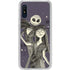 Disney The Nightmare Before Christmas Jack and Sally Art Galaxy A10e Clear Case