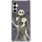 Disney The Nightmare Before Christmas Jack and Sally Art Galaxy A15 5G Clear Case