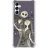 Disney The Nightmare Before Christmas Jack and Sally Art Galaxy A15 5G Clear Case