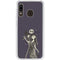Disney The Nightmare Before Christmas Jack and Sally Art Galaxy A20 Clear Case