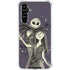 Disney The Nightmare Before Christmas Jack and Sally Art Galaxy A54 5G Clear Case