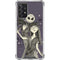 Disney The Nightmare Before Christmas Jack and Sally Art Galaxy A72 5G Clear Case