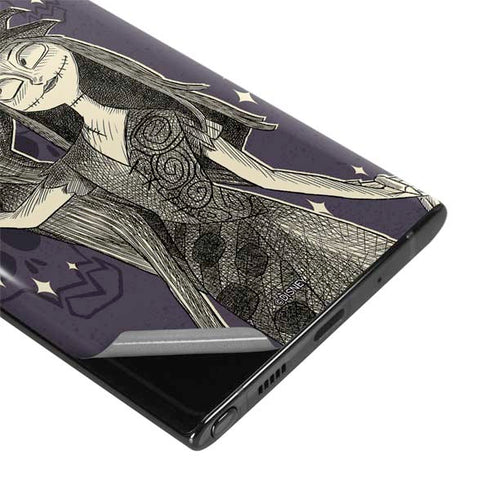 Disney The Nightmare Before Christmas Jack and Sally Art Galaxy Note 10 Plus Skin