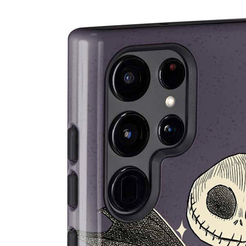 Disney The Nightmare Before Christmas Jack and Sally Art Galaxy S22 Ultra Pro Case