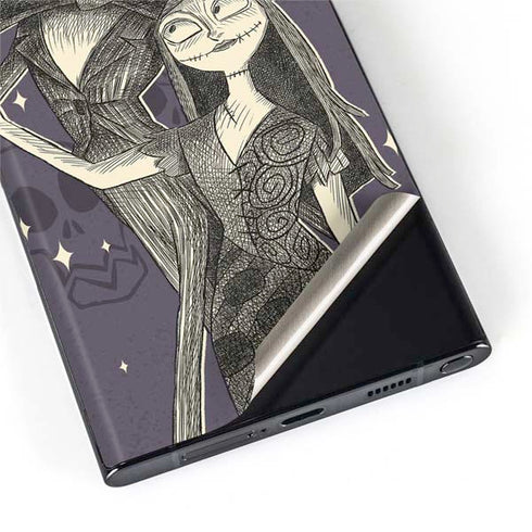 Disney The Nightmare Before Christmas Jack and Sally Art Galaxy S22 Ultra Skin