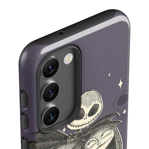 Disney The Nightmare Before Christmas Jack and Sally Art Galaxy S23 Plus Pro Case