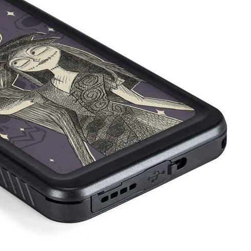 Disney The Nightmare Before Christmas Jack and Sally Art Galaxy S23 Plus Waterproof Case
