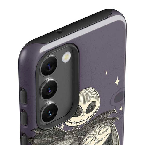 Disney The Nightmare Before Christmas Jack and Sally Art Galaxy S23 Pro Case