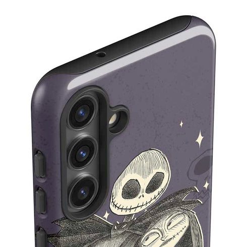 Disney The Nightmare Before Christmas Jack and Sally Art Galaxy S24 Plus Impact Case
