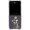 Disney The Nightmare Before Christmas Jack and Sally Art Galaxy Z Flip5 5G Clear Case