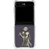 Disney The Nightmare Before Christmas Jack and Sally Art Galaxy Z Flip5 5G Clear Case