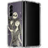 Disney The Nightmare Before Christmas Jack and Sally Art Galaxy Z Fold4 5G Clear Case