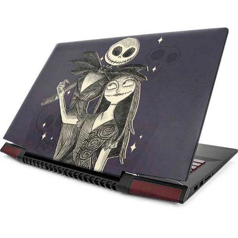 Disney The Nightmare Before Christmas Jack and Sally Art Lenovo IdeaPad Skin