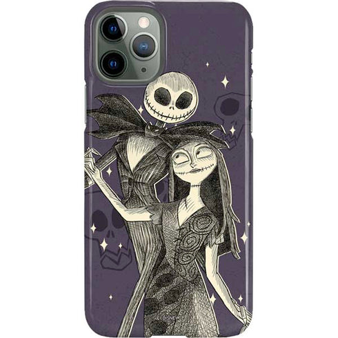 Disney The Nightmare Before Christmas Jack and Sally Art iPhone 11 Pro Lite Case