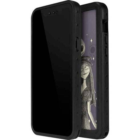 Disney The Nightmare Before Christmas Jack and Sally Art iPhone 12 Mini Waterproof Case