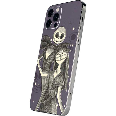 Disney The Nightmare Before Christmas Jack and Sally Art iPhone 12 Pro Max Skin