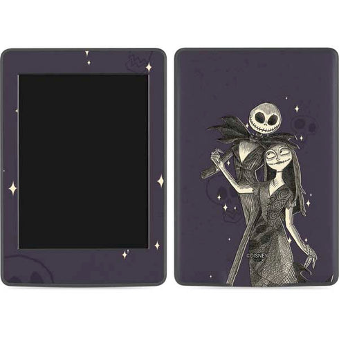 Disney The Nightmare Before Christmas Jack and Sally Art Amazon Kindle Skin