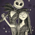 Disney The Nightmare Before Christmas Jack and Sally Art Legion Y720 Skin