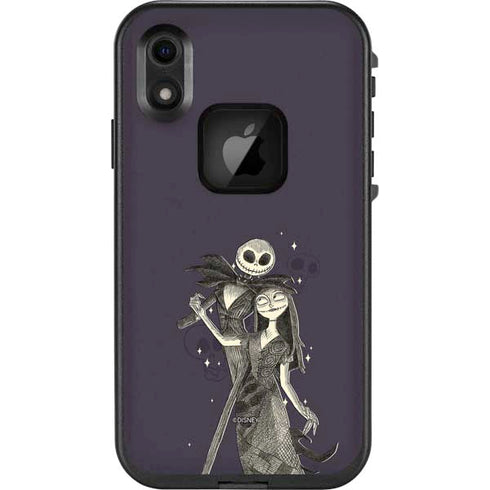 Disney The Nightmare Before Christmas Jack and Sally Art LifeProof Fre iPhone Skin