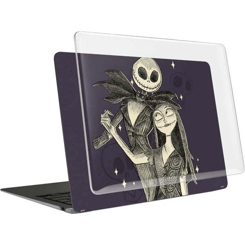 Disney The Nightmare Before Christmas Jack and Sally Art MacBook Air 13in M1 (2021) Case plus Skin