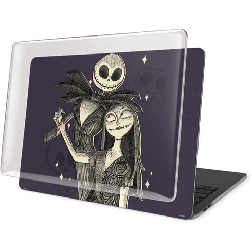 Disney The Nightmare Before Christmas Jack and Sally Art MacBook Pro 13in (2020) Case plus Skin