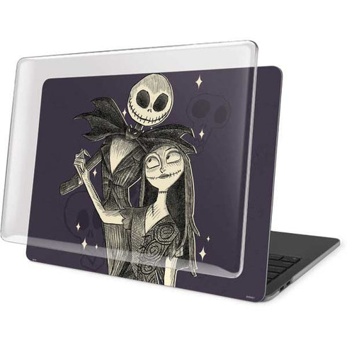 Disney The Nightmare Before Christmas Jack and Sally Art MacBook Pro 15in (2016-19) Case plus Skin