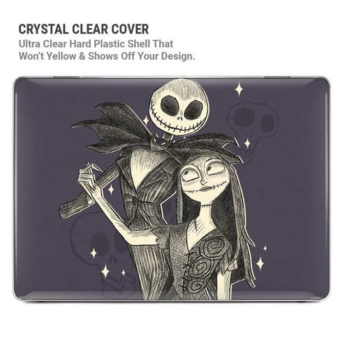 Disney The Nightmare Before Christmas Jack and Sally Art MacBook Pro 16in (2021-25) Case plus Skin