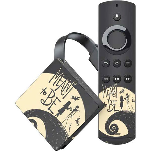 Disney The Nightmare Before Christmas Jack and Sally Meant to Be Amazon Fire TV Skin