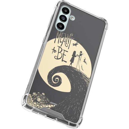 Disney The Nightmare Before Christmas Jack and Sally Meant to Be Galaxy A13 5G Clear Case