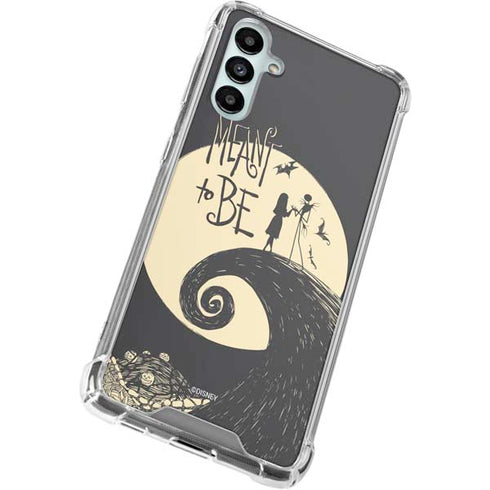 Disney The Nightmare Before Christmas Jack and Sally Meant to Be Galaxy A14 5G Clear Case