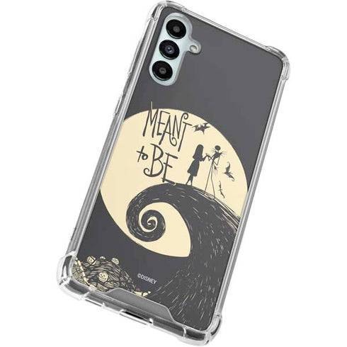 Disney The Nightmare Before Christmas Jack and Sally Meant to Be Galaxy A15 5G Clear Case