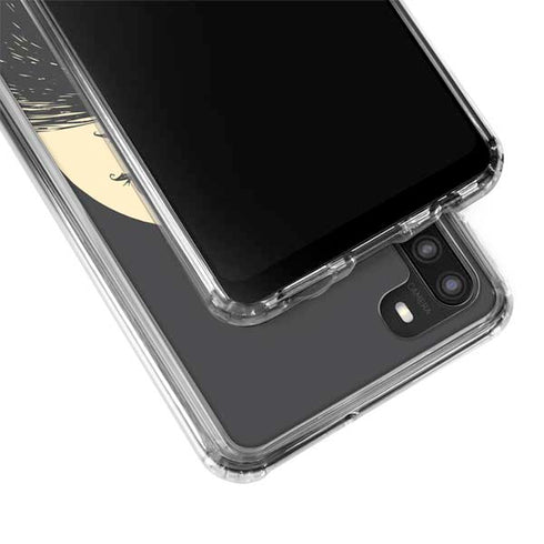 Disney The Nightmare Before Christmas Jack and Sally Meant to Be Galaxy A21 Clear Case