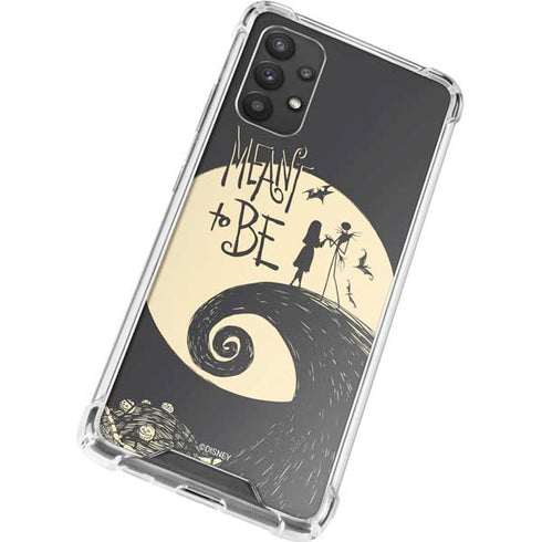 Disney The Nightmare Before Christmas Jack and Sally Meant to Be Galaxy A32 5G Clear Case