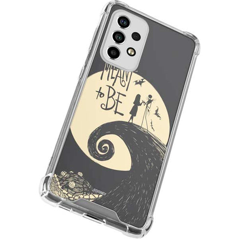 Disney The Nightmare Before Christmas Jack and Sally Meant to Be Galaxy A53 5G Clear Case