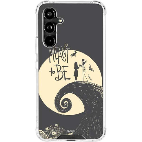 Disney The Nightmare Before Christmas Jack and Sally Meant to Be Galaxy A54 5G Clear Case