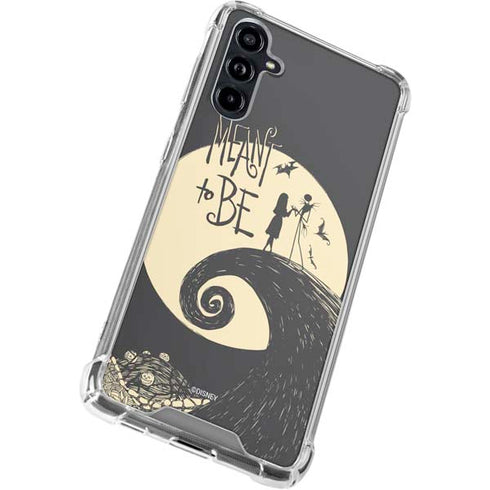 Disney The Nightmare Before Christmas Jack and Sally Meant to Be Galaxy A54 5G Clear Case