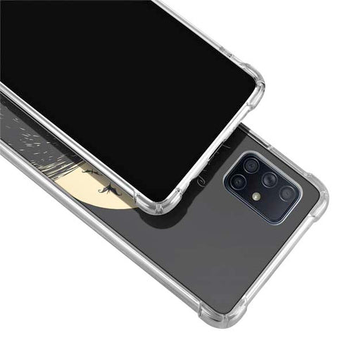 Disney The Nightmare Before Christmas Jack and Sally Meant to Be Galaxy A71 5G Clear Case