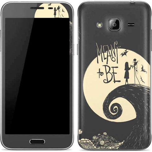 Disney The Nightmare Before Christmas Jack and Sally Meant to Be Galaxy J3 Skin