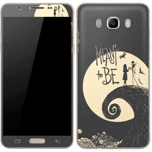 Disney The Nightmare Before Christmas Jack and Sally Meant to Be Galaxy J7 Skin